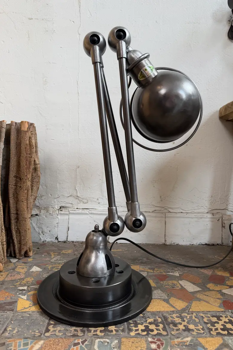 Lampadaire d’atelier Jieldé – Années 50