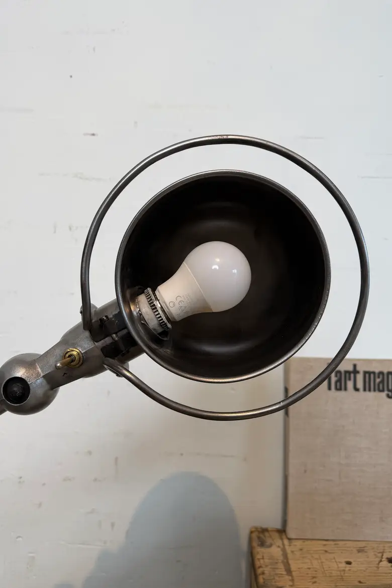 Lampadaire d’atelier Jieldé – Années 50