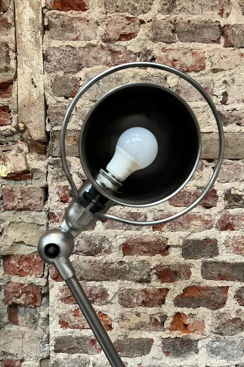 Lampadaire d'usine Jieldé Années 50