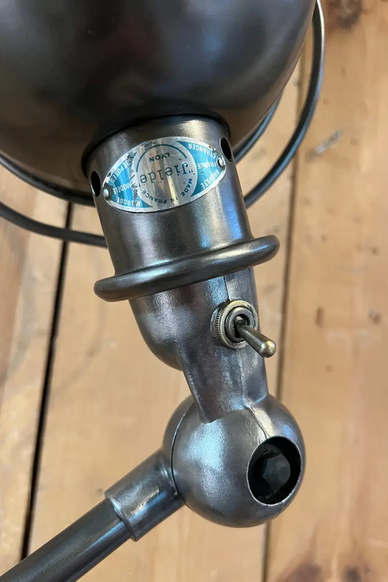 Lampadaire d'usine Jieldé Années 50