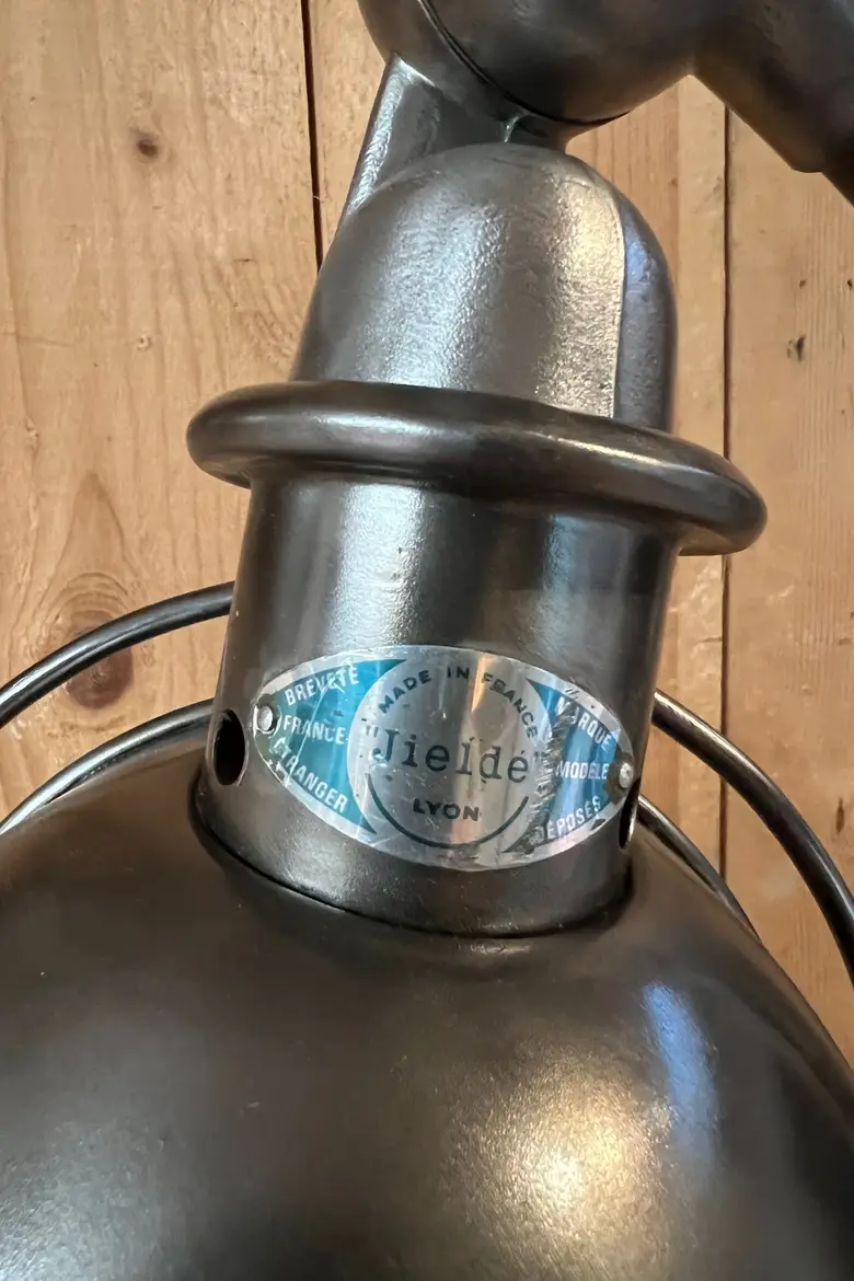 Lampadaire d'usine Jieldé Années 50