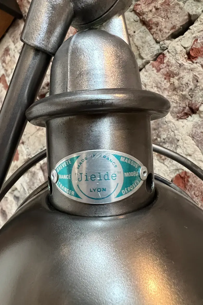 Lampadaire d'usine Jieldé Années 50