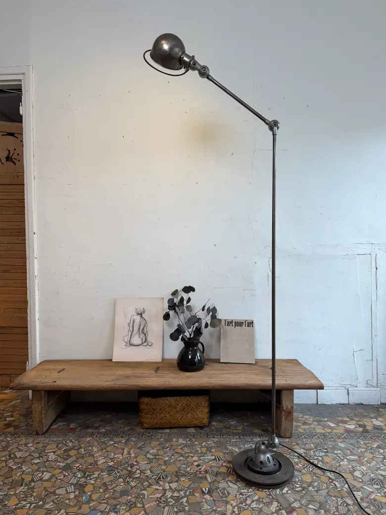 Lampadaire liseuse Jieldé — Lampadaire liseuse Jieldé