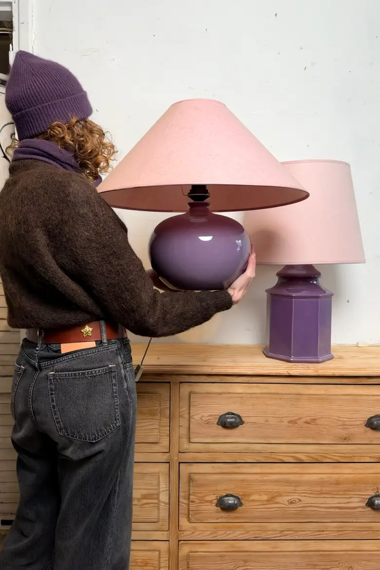 Lampe années 80