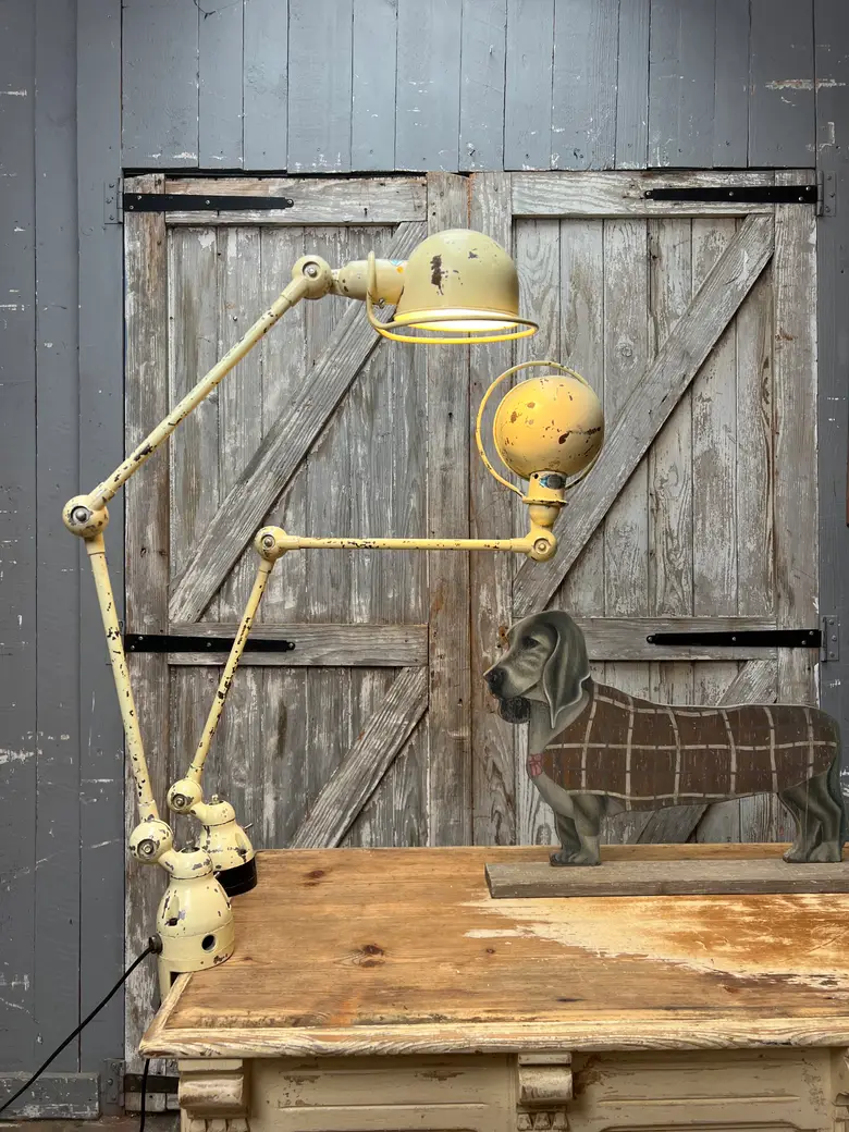Lampe d’atelier articulée Jiéldé – Années 50