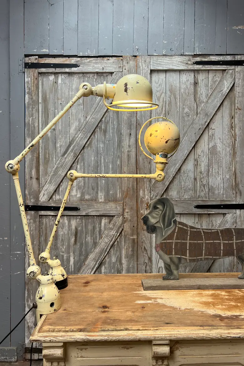 Lampe d’atelier articulée Jiéldé – Années 50