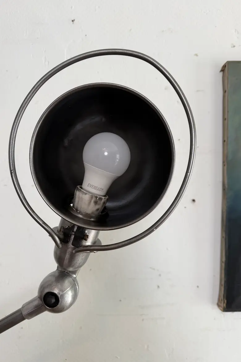 Lampe d’atelier Jieldé — années 50