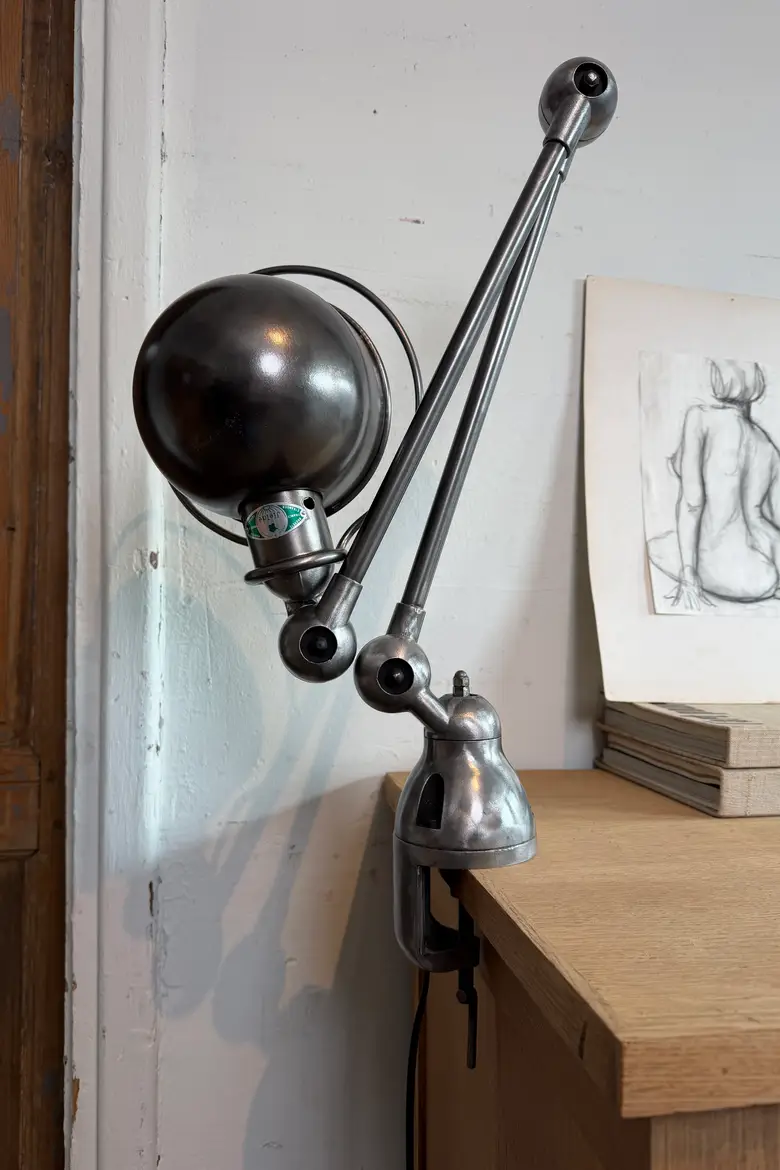 Lampe d’atelier Jieldé – années 50