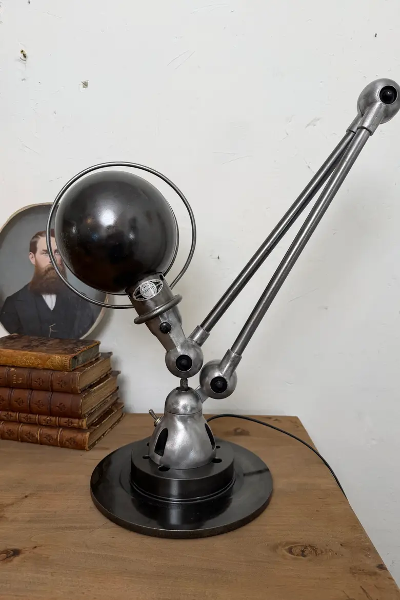 Lampe d’atelier Jieldé — années 50