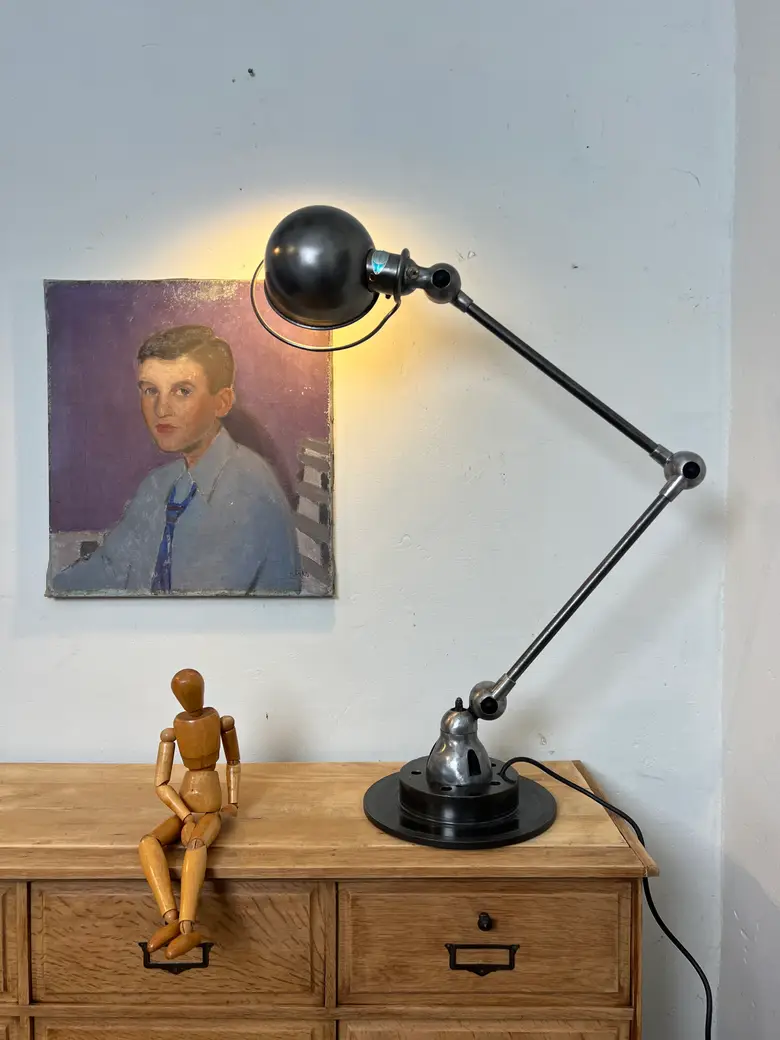 Lampe d’atelier Jieldé – années 50