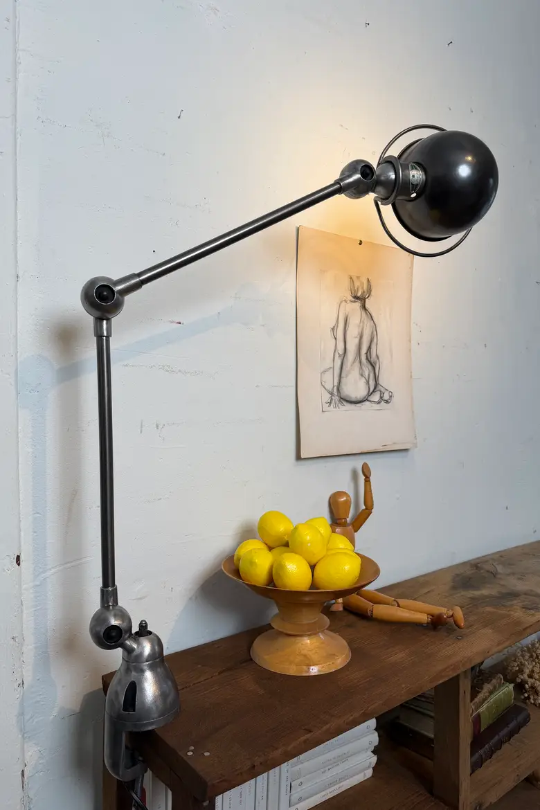 Lampe d’atelier Jieldé – années 50