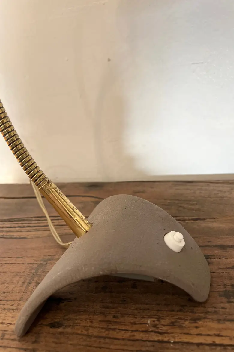 Lampes de bureau Jean Boris Lacroix Années 50