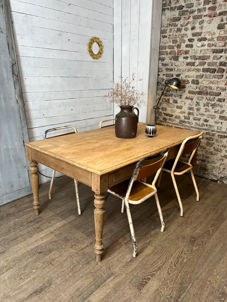 Large table en chêne