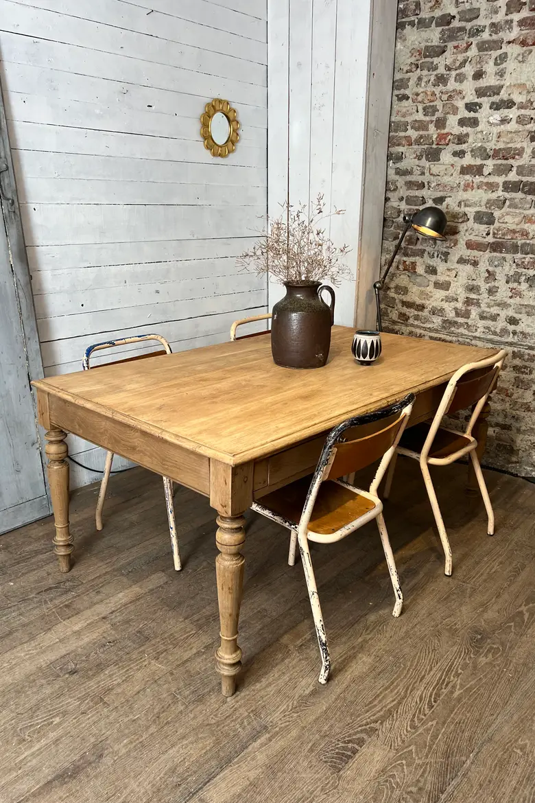 Large table en chêne