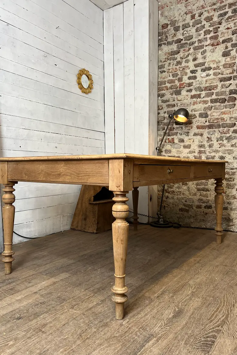 Large table en chêne