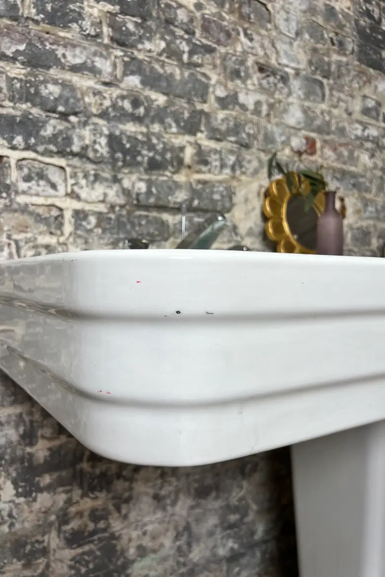 Lavabo double années 50