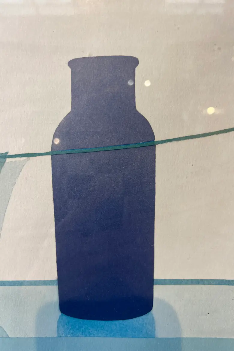 Lithographie signée Elisabeth Osborne – 1981 — Lithographie signée Elisabeth Osborne – 1981