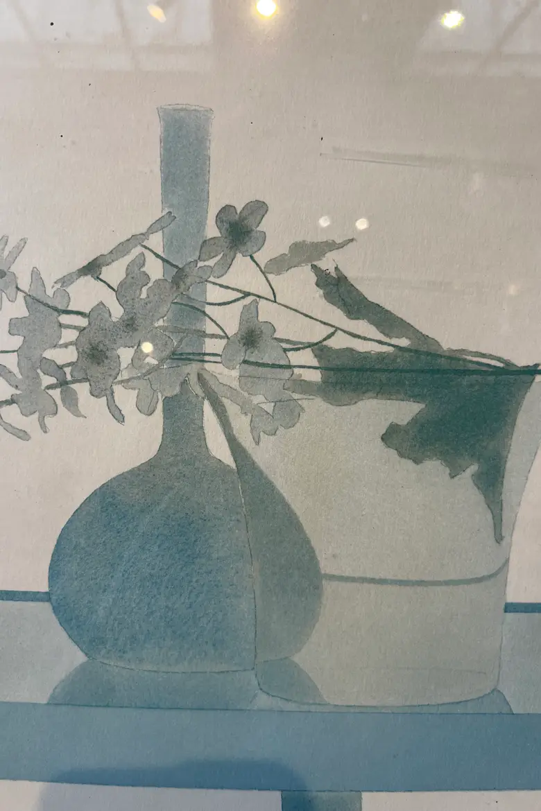 Lithographie signée Elisabeth Osborne – 1981 — Lithographie signée Elisabeth Osborne – 1981