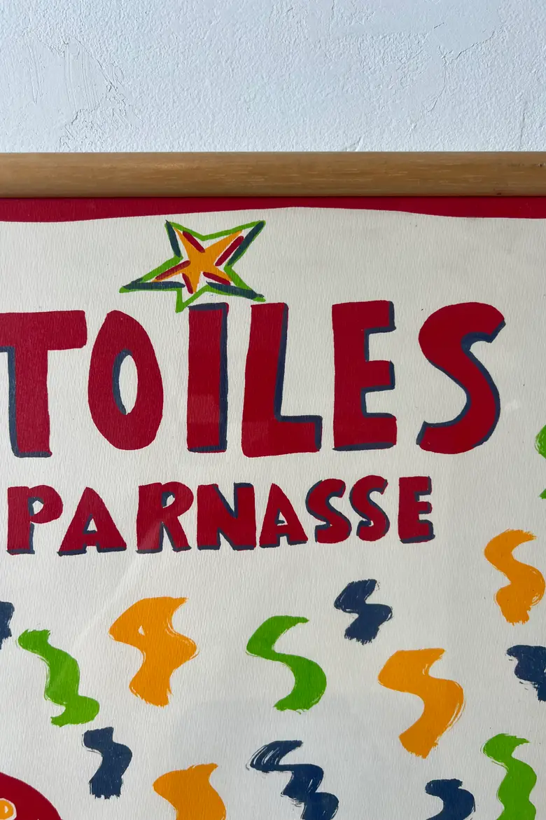 Lithographie vintage – Années 80