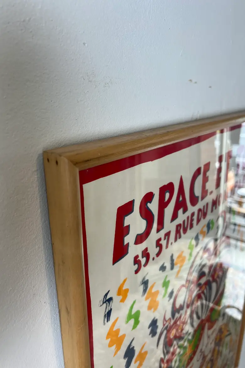 Lithographie vintage – Années 80