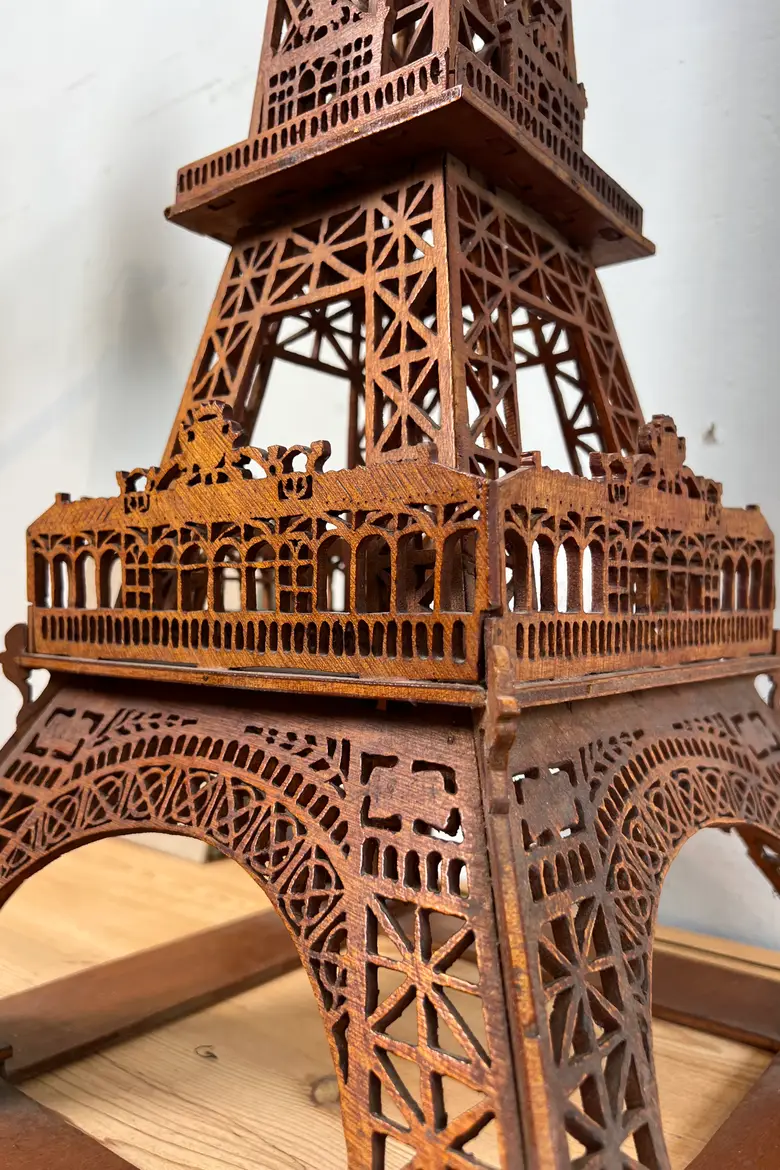 Maquette de la Tour Eiffel – Art populaire, vers 1900