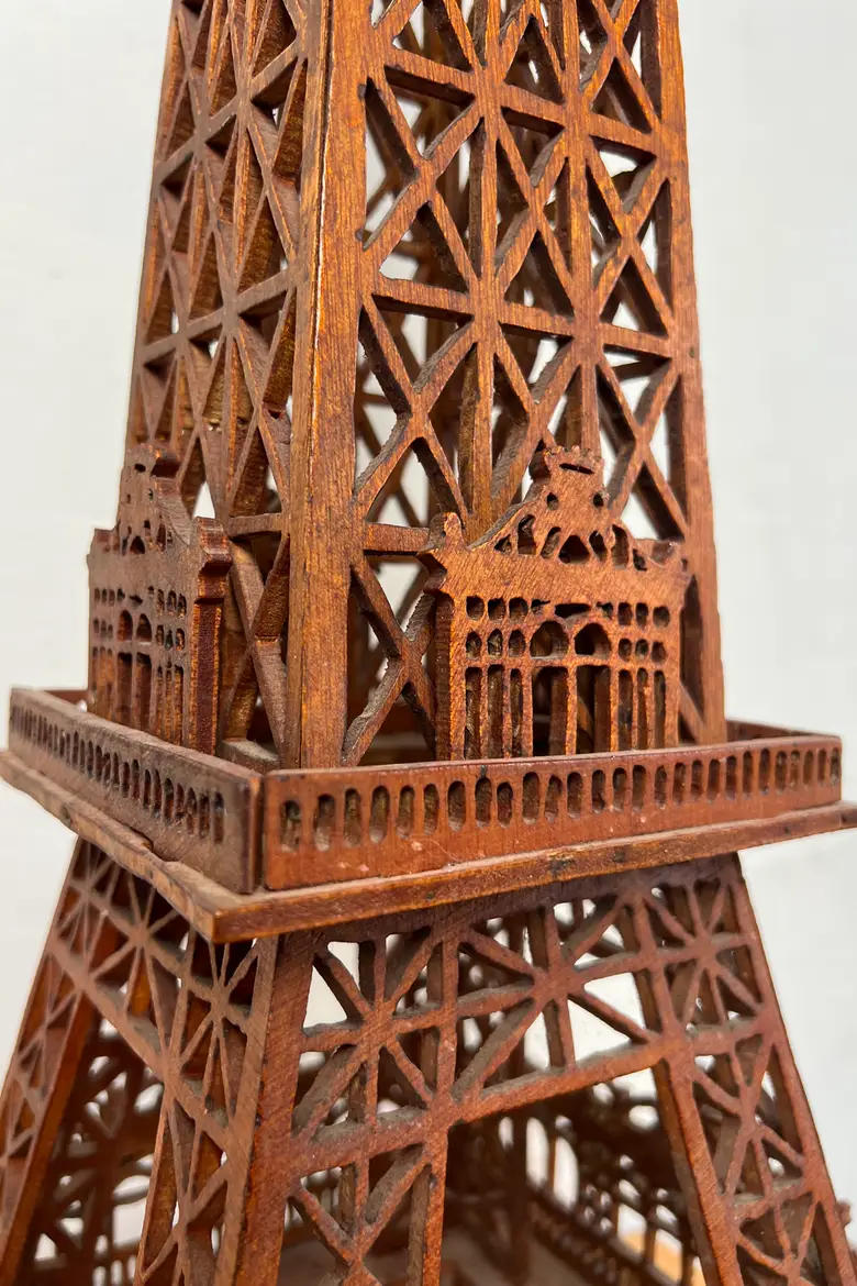 Maquette de la Tour Eiffel – Art populaire, vers 1900