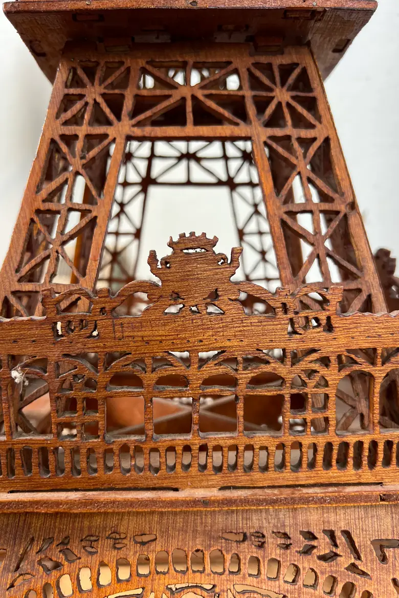 Maquette de la Tour Eiffel – Art populaire, vers 1900