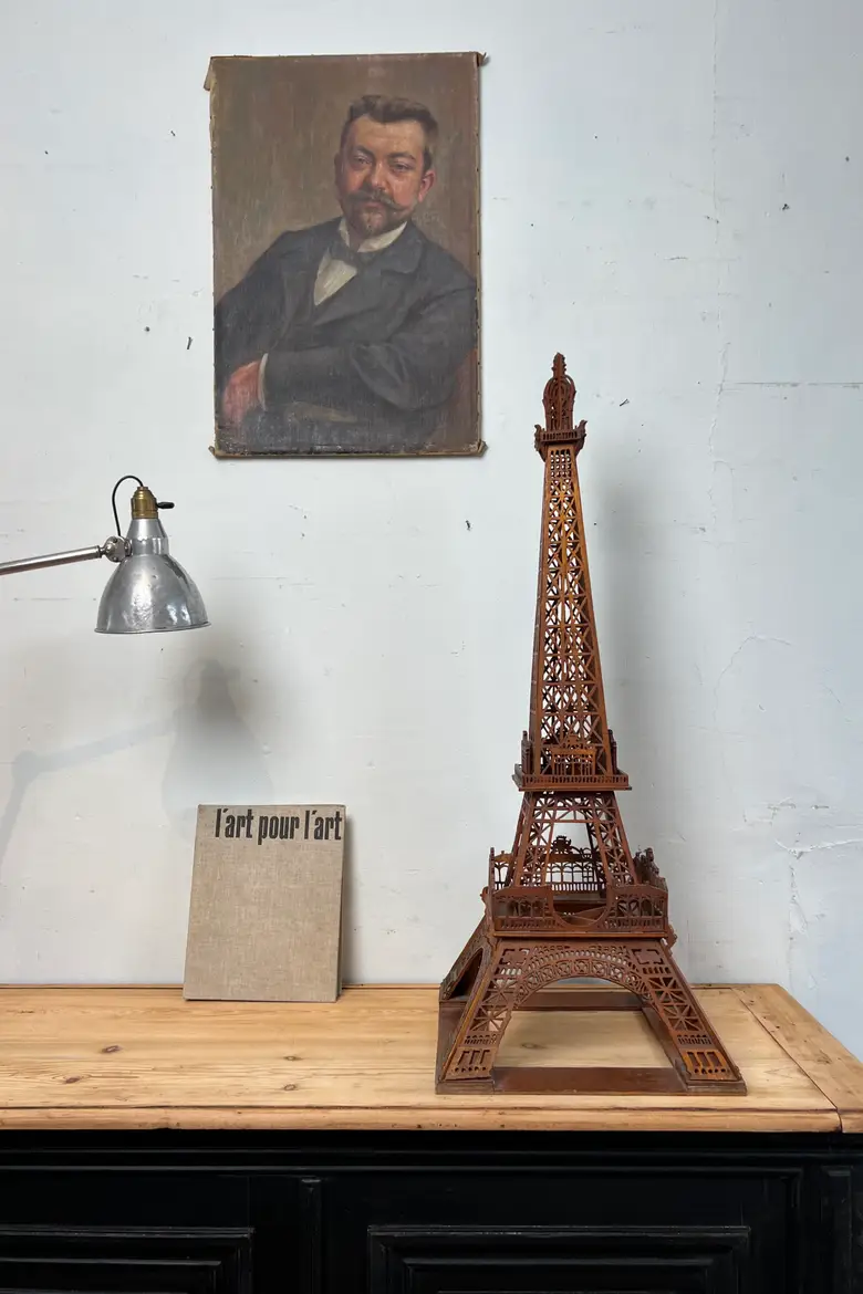 Maquette de la Tour Eiffel – Art populaire, vers 1900