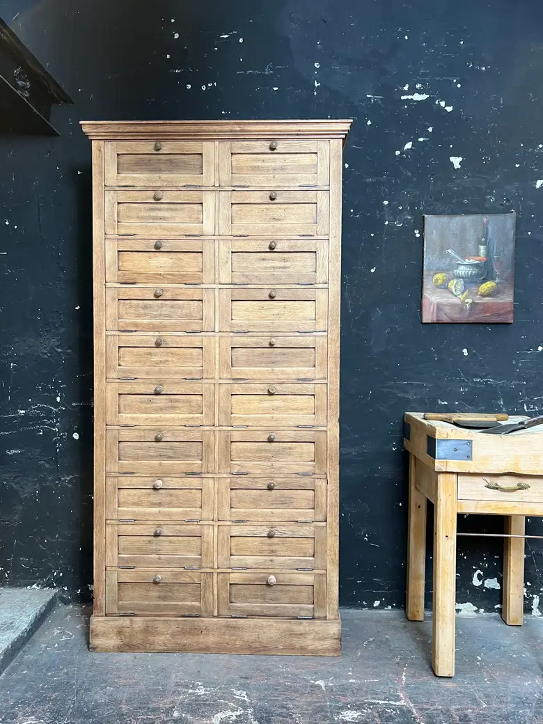 Meuble à clapets en chêne