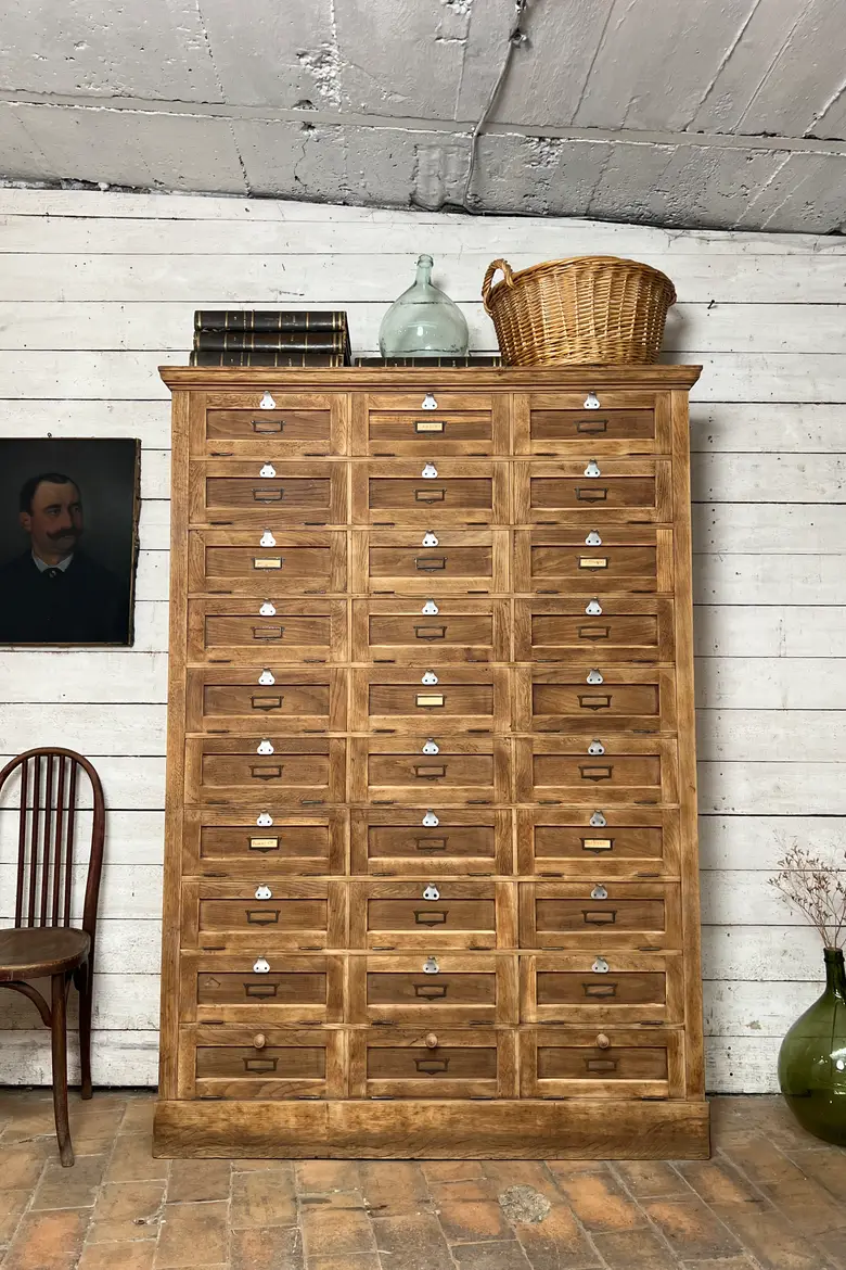 Meuble à clapets en chêne