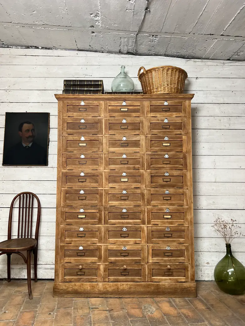 Meuble à clapets en chêne
