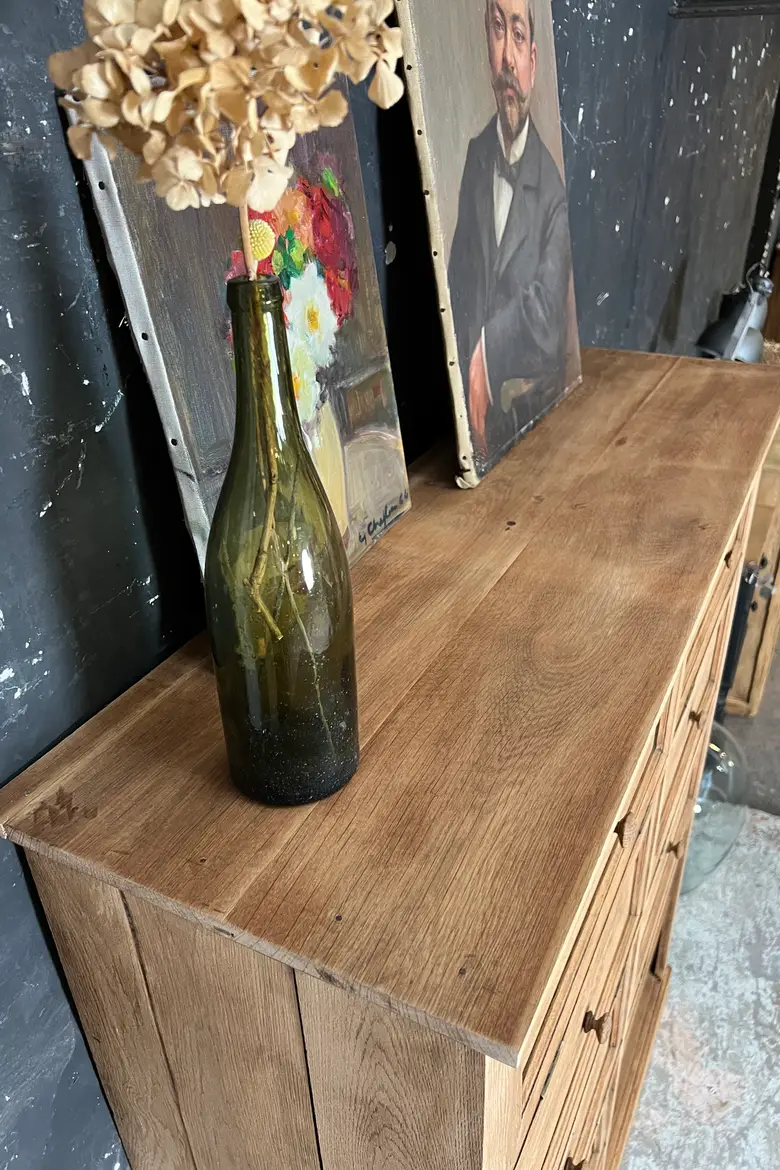 Meuble à clapets en chêne Début XXème