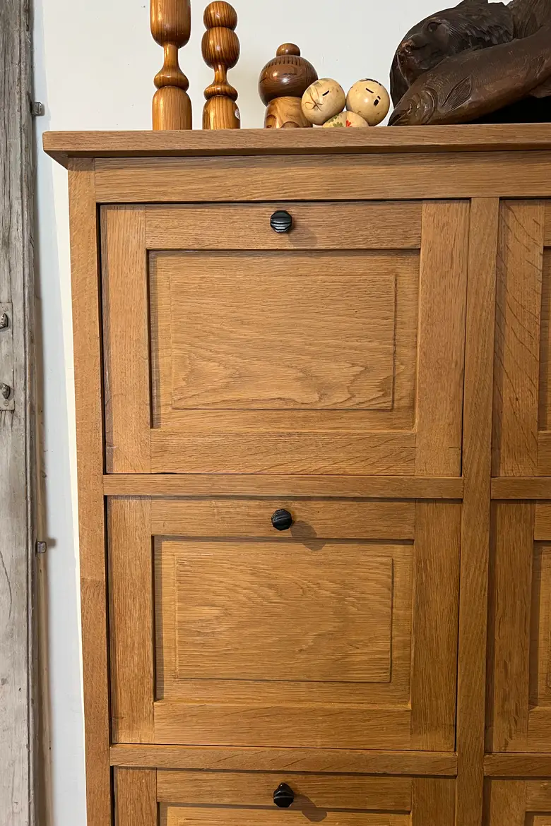 Meuble à clapets en chêne Début XXème