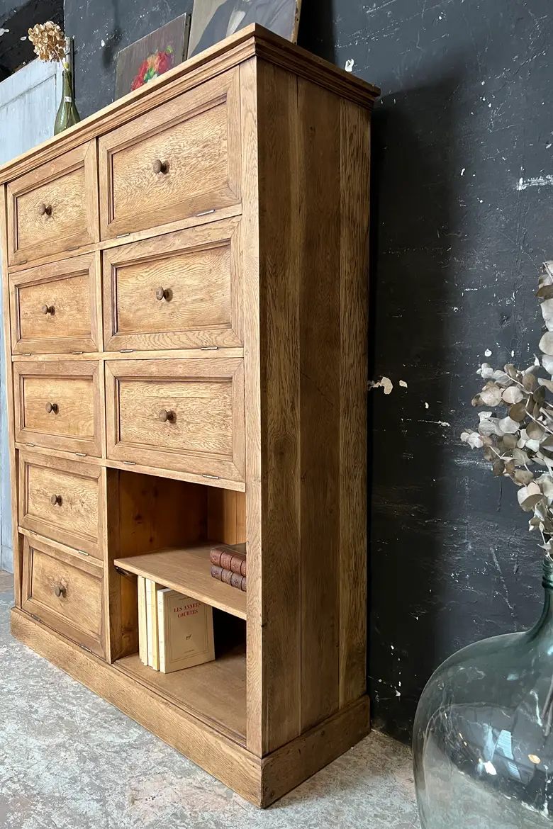 Meuble à clapets en chêne Début XXème