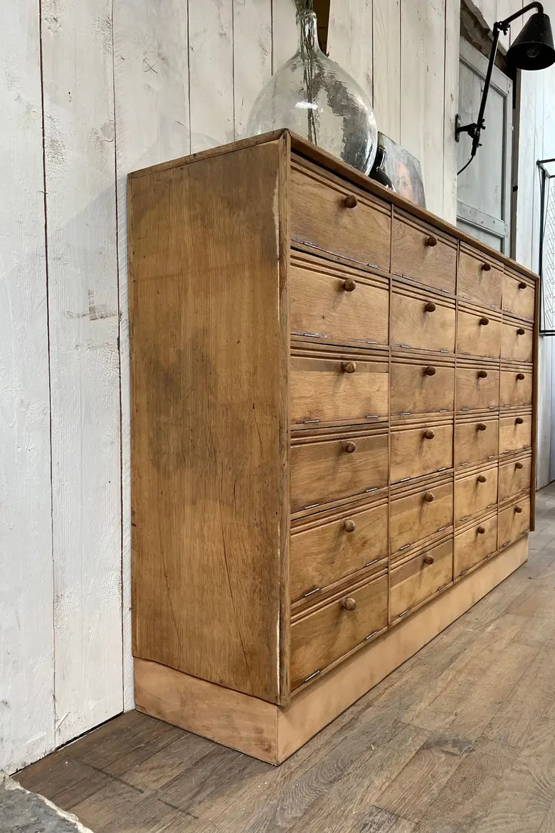 Meuble à clapets en chêne Début XXème
