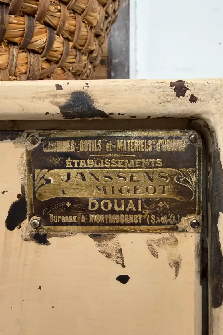 Meuble à clapets industriel – début XXe siècle