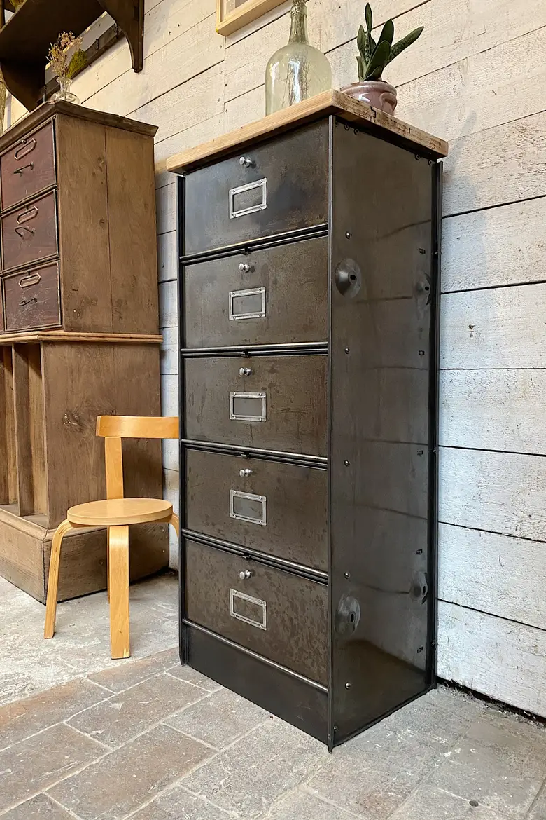 Meuble à clapets Ronéo Années 50