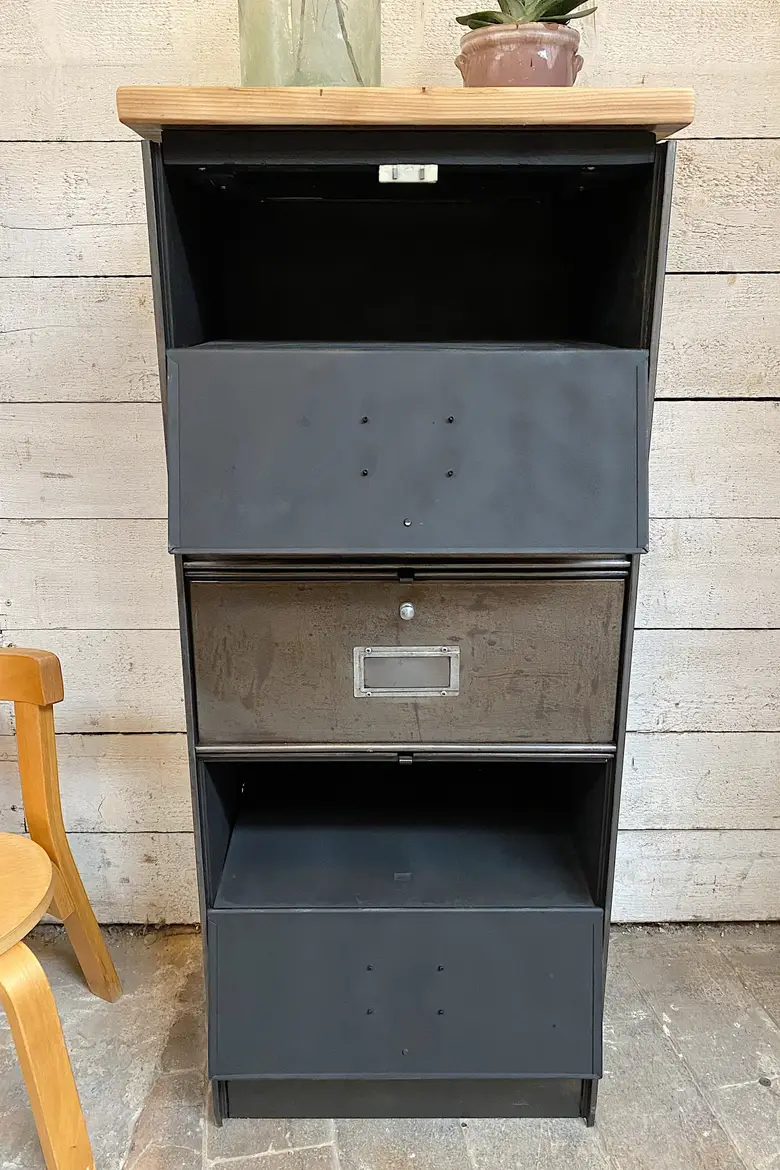 Meuble à clapets Ronéo Années 50