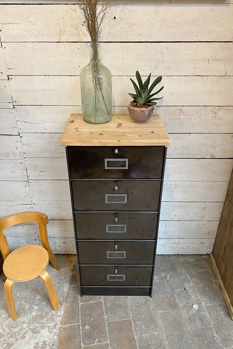 Meuble à clapets Ronéo Années 50