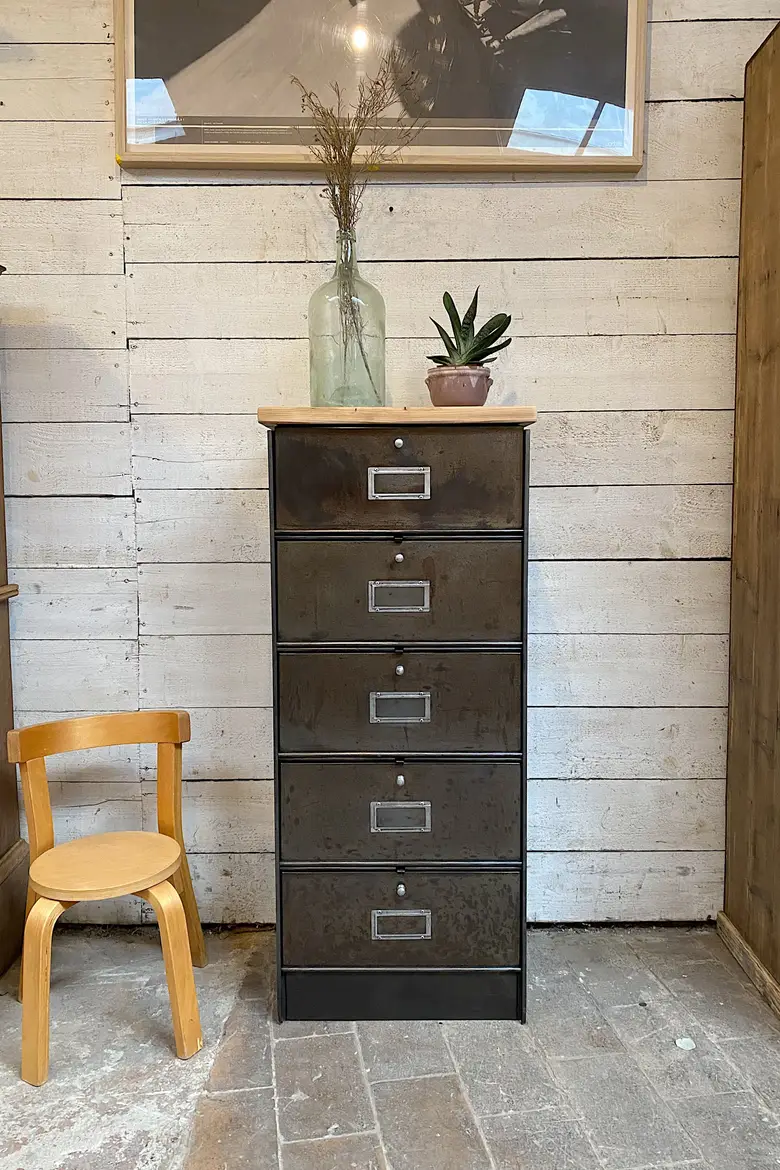 Meuble à clapets Ronéo Années 50