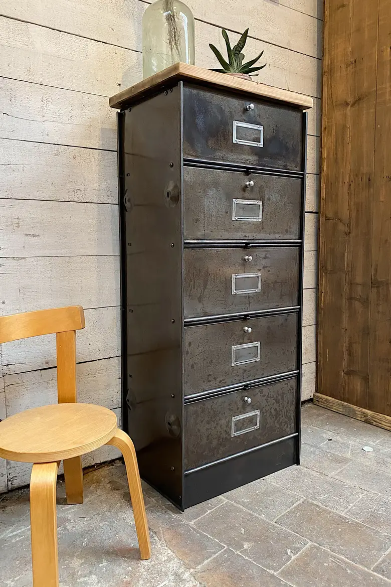 Meuble à clapets Ronéo Années 50
