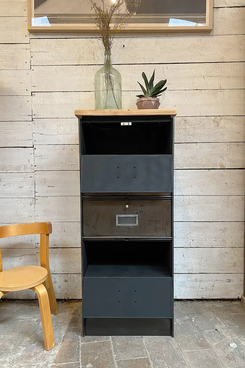 Meuble à clapets Ronéo Années 50