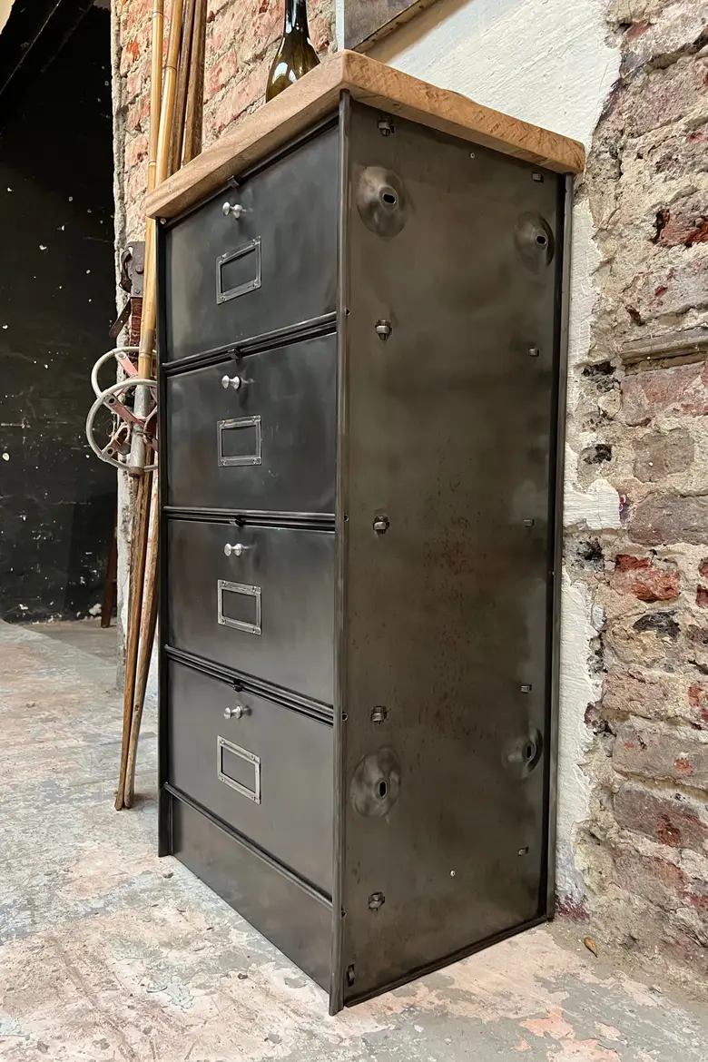 Meuble à clapets Ronéo Années 50