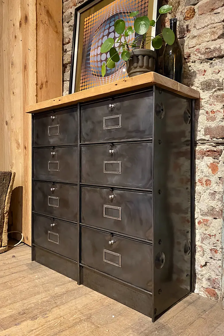 Meuble à clapets Ronéo Années 50