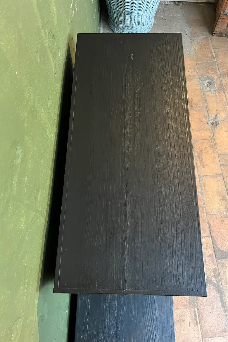 Meuble banc asymétrique