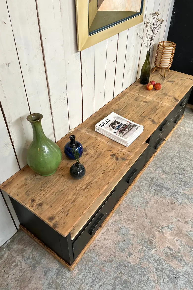 Meuble bas à tiroirs Années 50