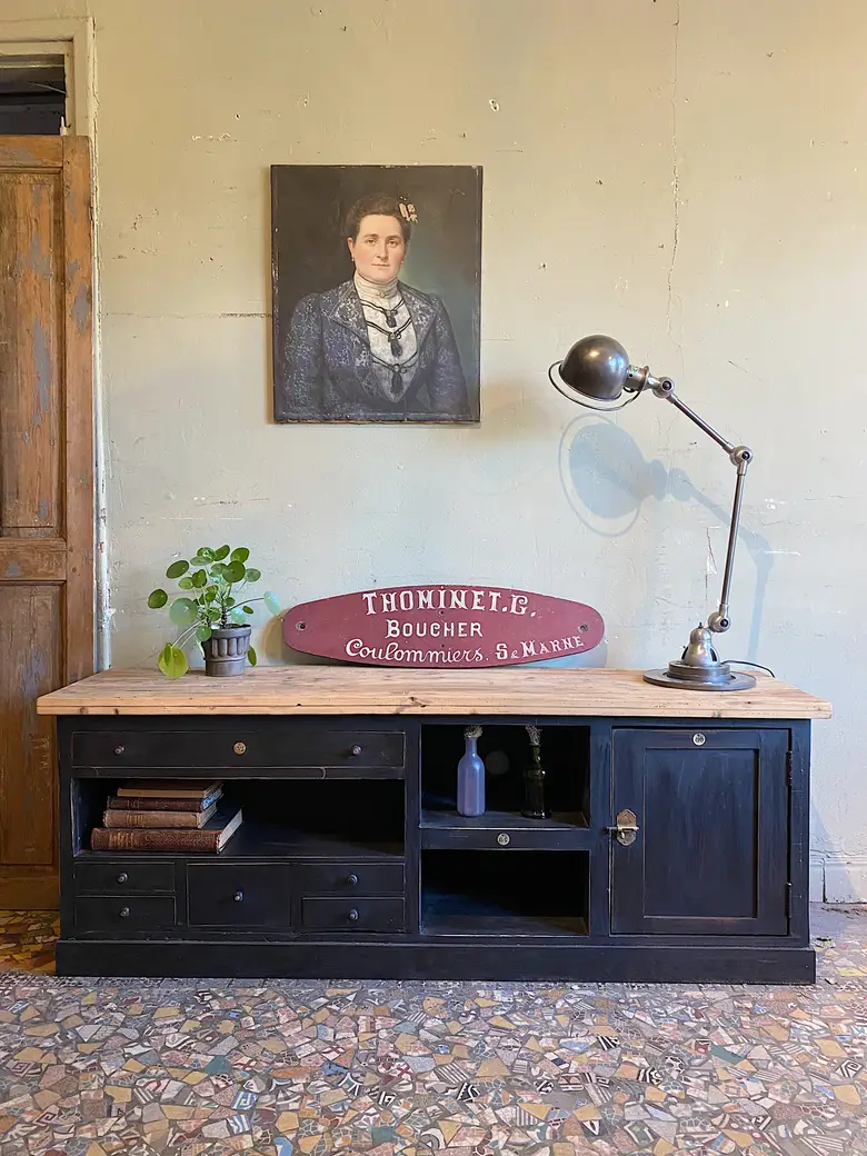 Meuble bas d’atelier Début XXème