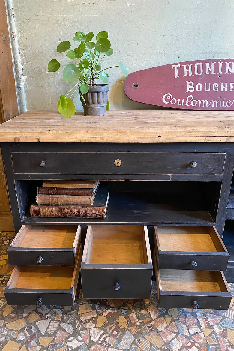 Meuble bas d’atelier Début XXème