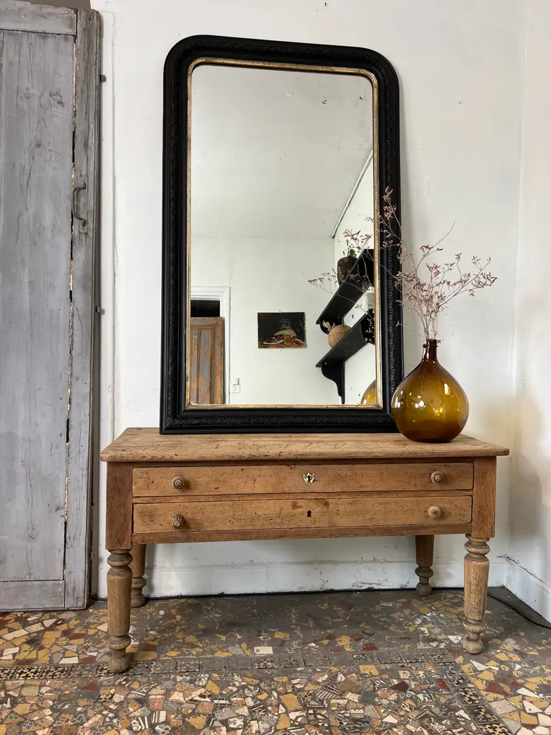 Meuble bas en chêne 19ème