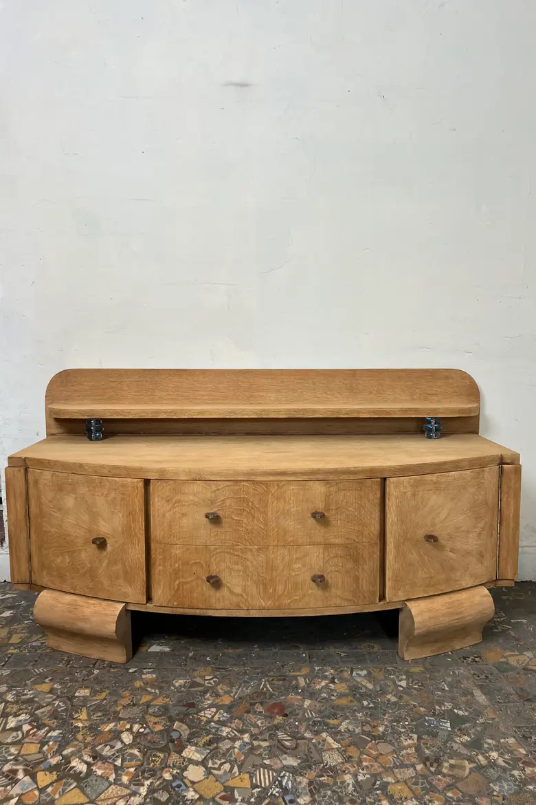 Meuble bas en chêne - Art déco